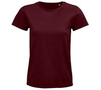 SOLS Tee-Shirt Manches Courtes Col Rond 100% Coton Bio Femme S-3XL