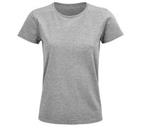 SOLS Tee-Shirt Manches Courtes Col Rond 100% Coton Bio Femme S-3XL