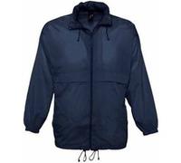 SOLS - Veste coupe-vent SURF - Unisexe (XS) (Bleu marine) - UTPC351 Bleu Marine, Bleu marine G