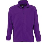 SOLS - Veste polaire NORTH - Homme (S) (Violet) - UTPC343 Violet, Violet foncé G