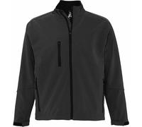 SOLS Veste Relax Softshell pour hommes, respirante, coupe-vent, imperméable PC347 (L) (Anthracite)