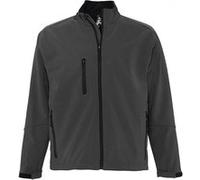 SOLS - Veste softshell RELAX - Homme (L) (Gris foncé) - UTPC347 Gris Foncé, Gris foncé G