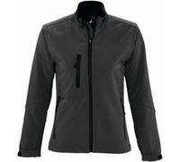 SOLS - Veste softshell ROXY - Femme (S) (Gris foncé) - UTPC348 Gris Foncé, Gris foncé G