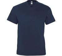 SOLS Victory - T-shirt à manches courtes et col en V - Homme (M) (Bleu marine) - UTPC388 Bleu Marine, Bleu marine G