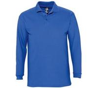 SOLS Winter II - Polo à manches longues - Homme (L) (Bleu roi) - UTPC329 Bleu Roi, Bleu roi