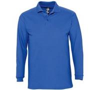 SOLS Winter II - Polo à manches longues - Homme (S) (Bleu roi) - UTPC329 Bleu Roi, Bleu roi