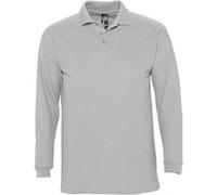 SOLS Winter II - Polo à manches longues - Homme (XL) (Gris marne) - UTPC329 Gris Marne, Gris marne