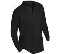 SOLS Winter II - Polo à manches longues - Homme (XL) (Noir) - UTPC329 Noir, Noir G