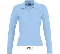 SOL'S Women's Polo à manches longues Podium