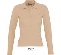 SOL'S Women's Polo à manches longues Podium