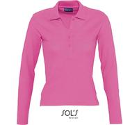SOL'S Women's Polo à manches longues Podium