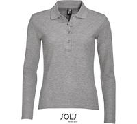 SOL'S Women's Polo à manches longues Podium