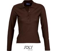 SOL'S Women's Polo à manches longues Podium