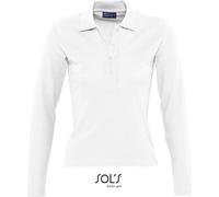 SOL'S Women's Polo à manches longues Podium