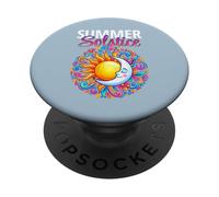 Solstice d'été Premier Jour du paganisme litha d'été PopSockets PopGrip Adhésif