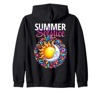 Solstice d'été Premier Jour du paganisme litha d'été Sweat à Capuche