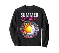 Solstice d'été Premier Jour du paganisme litha d'été Sweatshirt