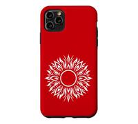 Solstice d'été Soleil Litha Symbole Tribal Coque pour iPhone 11 Pro Max
