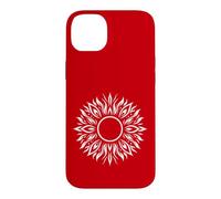 Solstice d'été Soleil Litha Symbole Tribal Coque pour iPhone 14 Plus