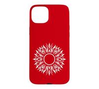 Solstice d'été Soleil Litha Symbole Tribal Coque pour iPhone 15 Plus