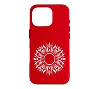 Solstice d'été Soleil Litha Symbole Tribal Coque pour iPhone 16 Pro