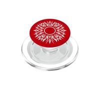 Solstice d'été Soleil Litha Symbole Tribal PopSockets PopGrip pour MagSafe