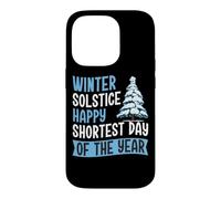 Solstice d'hiver Happy Shortest Day of The Year Coque pour iPhone 14 Pro