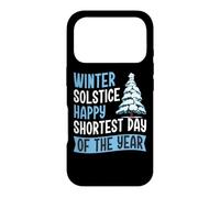 Solstice d'hiver Happy Shortest Day of The Year Coque pour iPhone 17 Pro