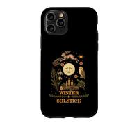 Solstice d'hiver Noël Lune païenne Yule Celebration Coque pour iPhone 11 Pro