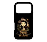 Solstice d'hiver Noël Lune païenne Yule Celebration Coque pour iPhone 17 Pro
