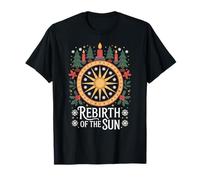 Solstice d'hiver, Renaissance du Soleil, célébration païenne Yule Wiccan T-Shirt