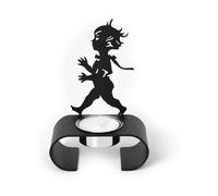Solstickan Design Photophore Silhuett 9.3x13.3 cm Noir
