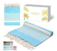 SOLTAKO Fouta Arthur Premium XXL Aqua