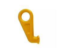 SOLTEC Crochet Droite 45° pour Conteneurs Maritimes ISO - Crochet en Acier Haute Résistance, Accessoire de Levage Industriel | Ports, chantiers navals, sites industriels et entreprises de logistique
