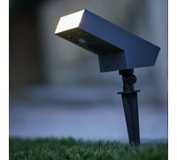 Soltek - Spot Solaire - Aluminium - Noir