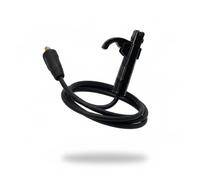 Solter Porte-électrodes professionnel 5 m Ø25 mm² 35-50 P200A - Câble flexible haute conductivité et sécurité en soudure MMA