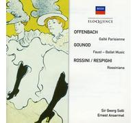 Solti, Georg & Ernest Ansermet - Offenbach/Rosenthal : Gaîté Parisienne - Gounod : Ballet de Faust - Respighi : Rossiniana [Australia]
