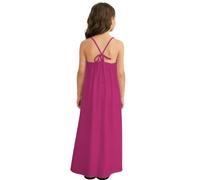 SoLu DAY8 Robe Ete Enfant Fille sans Manches a la Mode Robe Princesse Ado Fille Chic Et Elegant Fleurie Plissée Bapteme Anniversaire Soirée Mariage Plage Casual (7-8 Years)