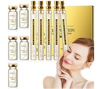 Soluble Protein Thread And Nano Gold Essence Combination,Gold Face Serum Active Collagen Silk Thread,24k Gold Face Serum Active Collagen Silk,Absorbable Collagen Threads (With 5XExtra Protein Thread)