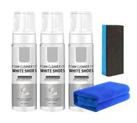 soluk Unbloo Foam Shoe Cleaner,Water-Free Foam Shoe Cleaner,Convenient and Quick for Various Fabrics (3pcs)
