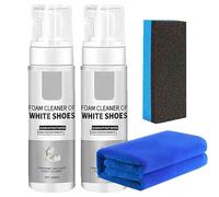 soluk Unbloo Foam Shoe Cleaner,Water-Free Foam Shoe Cleaner,Convenient and Quick for Various Fabrics (2pcs)