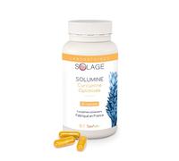 SOLUMINE LABORATOIRE SOLAGE | Curcumine brevetée TurmiPure Gold®| Biodisponibilité x342 | Sans pipérine ni additifs nocifs | Anti-inflammatoire & antioxydant naturel | 1 mois | Fabriqué en France