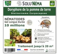 SOLUNEMA - Nématodes SC Contre les larves de doryphore de la pomme de terre - 10 millions Steinernema Carpocapsae