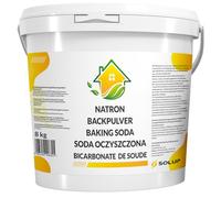 SOLUP Bicarbonate de soude alimentaire 8 kg en poudre pour ménage dent piscine linge blanc cristaux de soude percarbonate de sodium baking soda