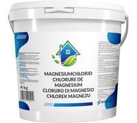 SOLUP Chlorure de Magnésium Flakes I Cristaux de Magnésium pour Spa I Sel de Bain Relaxant Hexahydraté I Sels de Bain Naturels (4 Kg)