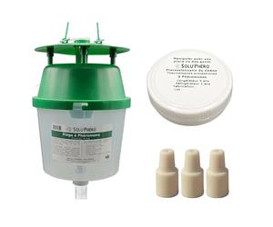 SOLUPHERO - Kit 1 Piège Funnel + 3 Phéromones Processionnaire du Chêne Bio - 1 Capsule 4 Semaines - Phéromone Écologique de Controle de Thaumetopoea processionea