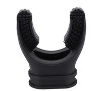 SolUptanisu Accessoires pour Détendeur,Silicone Scuba Dive Snorkel Bite Bouthpiece Snorkeling Mouth Piece Diving Equipment Accessory Noir,Embout detendeur Silicone plongée