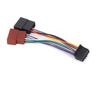 SolUptanisu Cable Adaptateur Iso Autoradio Harnais de Fil de Radio stéréo de Voiture 16 Broches vers Mini câble de câblage de Prise Iso 8 Broches - Pioneer 2003