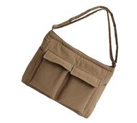 SOLUSA SOLID COULEUR SALLE DE BAIN CAPOLA LIRE COSTENTION SASSO CROVE CROVE PARFAIT POUR TRAVAIL VOYAGE BASSE RÉUSABLE CANVAS, Kaki, Mass Beauty