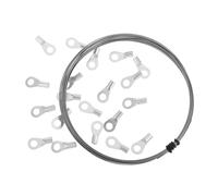 SOLUSTRE 1 Ensemble Bandes de Rechange pour Thermoscelleuse Élément Chauffant Mètres avec Connecteurs Accessoires de Scelleuse à Impulsion pour Réparation et Service